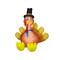 8.5' Gemmy Airblown Inflatable Thanksgiving Harvest Turkey 223229